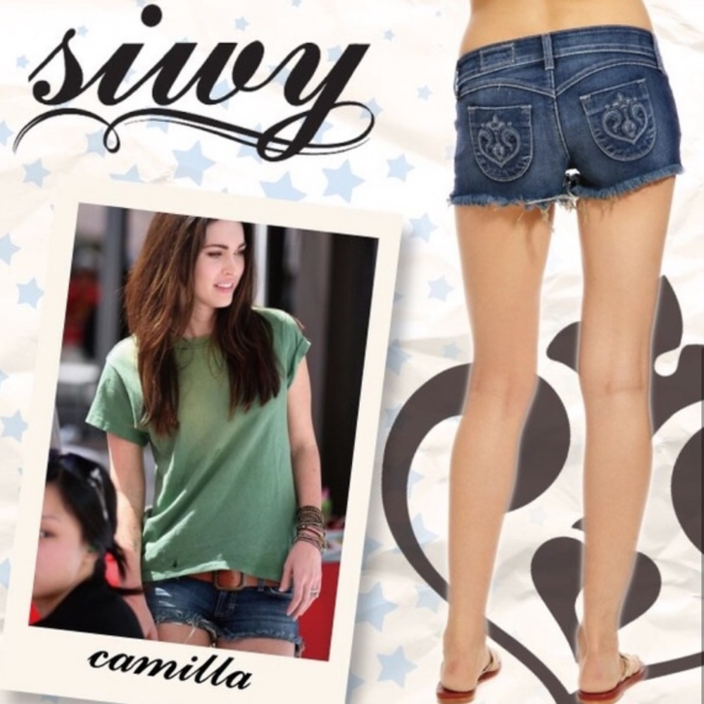 Siwy Camilla denim shorts as seen on JJD and Megan Fox - Picture 2 of 12